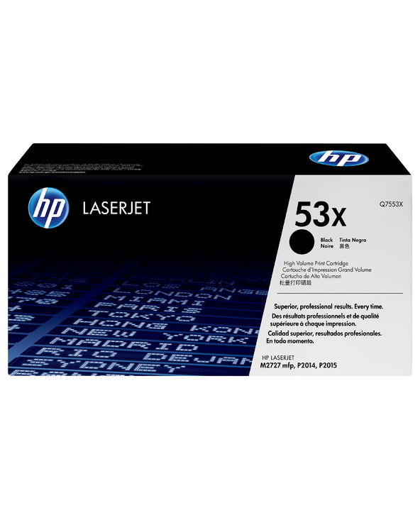 HP 53X toner LaserJet noir grande capacité authentique
