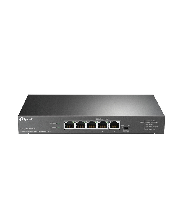 TP-Link TL-SG105PP-M2 commutateur réseau Non-géré Gigabit Ethernet (10/100/1000) Connexion Ethernet, supportant l'alimentation v