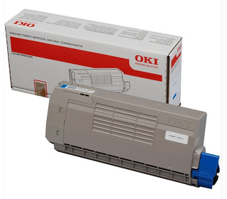 OKI Cyan Toner Cartridge Cartouche de toner Original