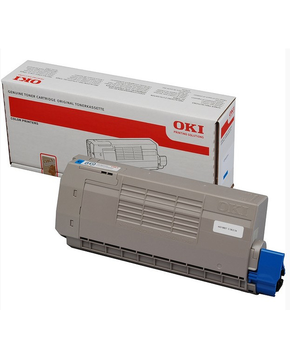 OKI Cyan Toner Cartridge Cartouche de toner Original