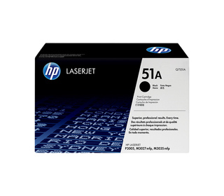HP 51A toner LaserJet noir authentique