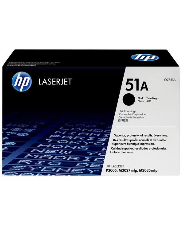 HP 51A toner LaserJet noir authentique