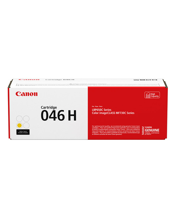 Canon 046 H Cartouche de toner 1 pièce(s) Original Jaune Canon 046 H Cartouche de toner 1 pièce(s) Original Jaune