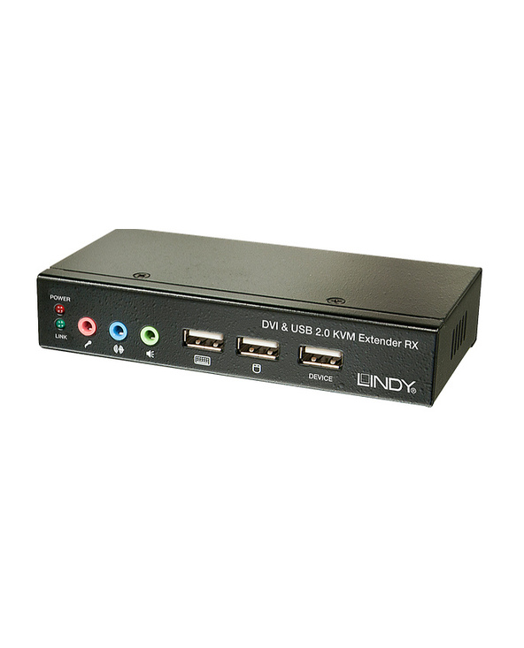 Lindy 39377 commutateur écran, clavier et souris Noir