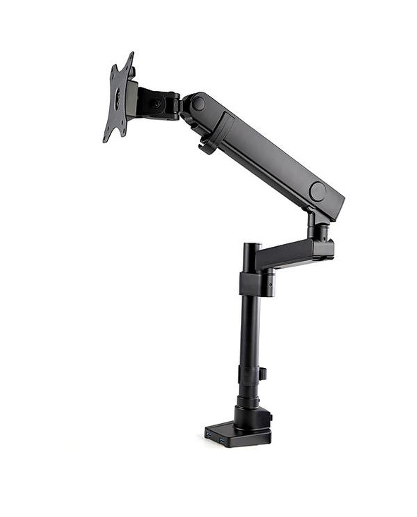 StarTech.com Bras pour écran PC - Articulé - Bras support écran PC avec 2x USB passthrough - Pour moniteur VESA jusqu'à 86,4 cm