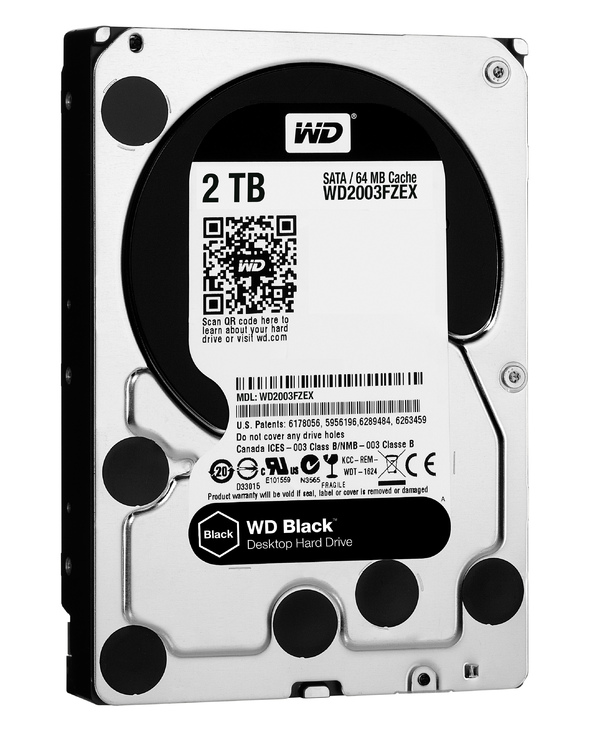 Western Digital Black 3.5" 2 To Série ATA III