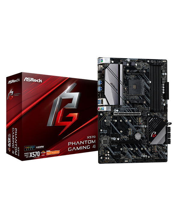 Asrock X570 Phantom Gaming 4 AMD X570 Emplacement AM4 ATX