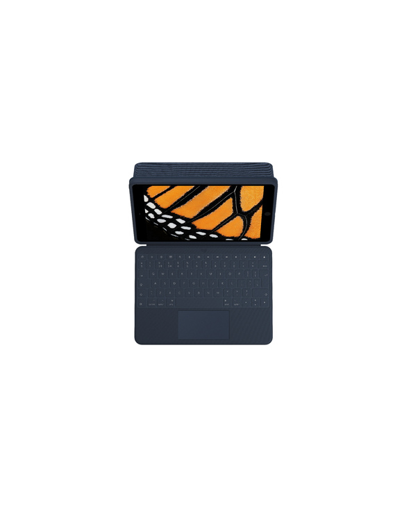 Logitech Rugged Combo 3 Touch EDU AZERTY Français Smart Connector Bleu
