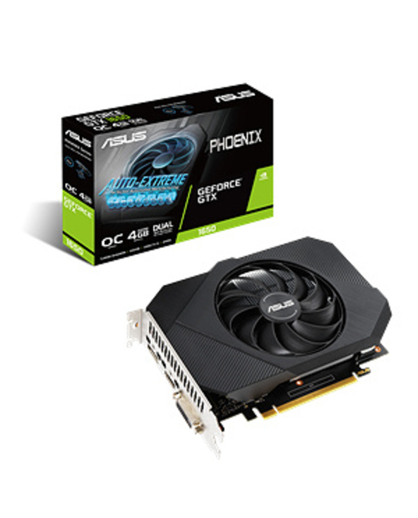 ASUS Phoenix PH-GTX1650-O4GD6-P carte graphique NVIDIA GeForce GTX 1650 4 Go GDDR6
