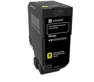 Lexmark 84C2HYE Cartouche de toner 1 pièce(s) Original Jaune