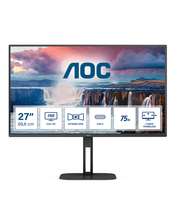 AOC V5 27V5CE/BK 27" LED Full HD 1 ms Noir