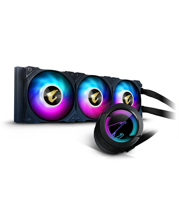 Gigabyte AORUS WATERFORCE 360 Processeur Refroidisseur de liquide tout-en-un 12 cm Noir