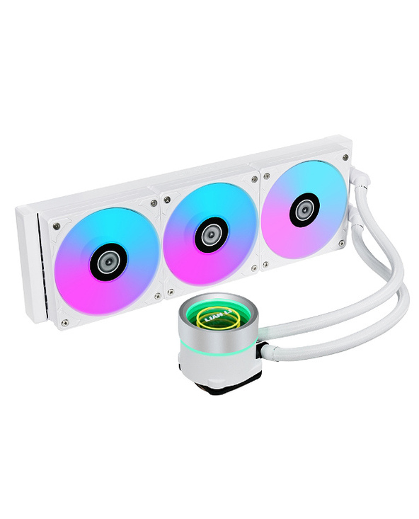 Lian Li Galahad II Trinity Boitier PC Refroidisseur de liquide tout-en-un 12 cm Blanc 1 pièce(s)