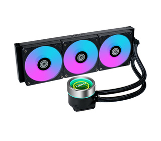 Lian Li Galahad II Trinity Boitier PC Refroidisseur de liquide tout-en-un 12 cm Noir 1 pièce(s)