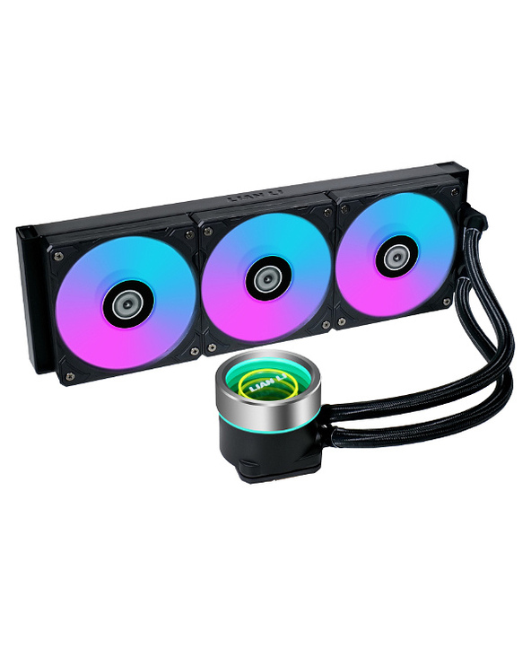 Lian Li Galahad II Trinity Boitier PC Refroidisseur de liquide tout-en-un 12 cm Noir 1 pièce(s)