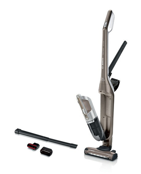 Bosch BBH3ALL23 aspirateur de table Champagne, Métallique Sans sac