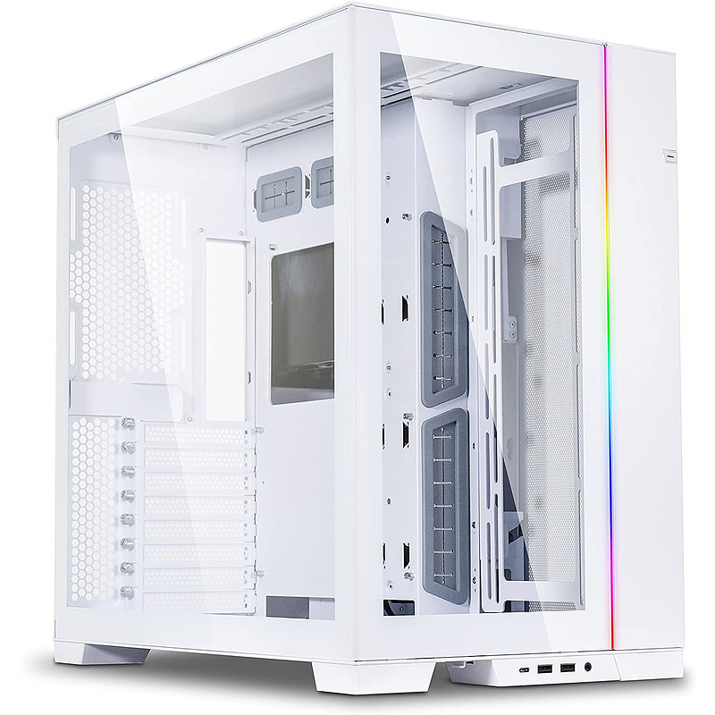 Lian Li Dynamic EVO Snow Bureau Blanc