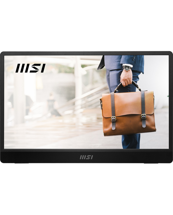 MSI Pro MP161 E2 Moniteur portable Noir 39,6 cm (15.6") LED 1920 x 1080 pixels