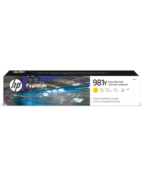 HP 981Y cartouche PageWide Jaune extra grande capacité authentique