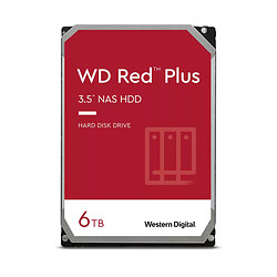 Western Digital Red Plus WD60EFPX disque dur 3.5" 6 To Série ATA III