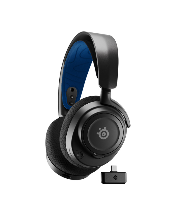 Steelseries Arctis Nova 7P Casque Avec fil &sans fil Arceau Jouer USB Type-C Bluetooth Noir, Bleu