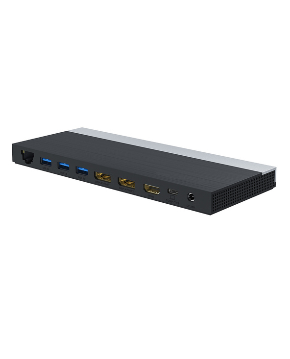 DLH STATION D'ACCUEIL USB-C 4K TRIPLE AFFICHAGE AVEC POWER DELIVERY 100W - 2x DisplayPort / 1x HDMI