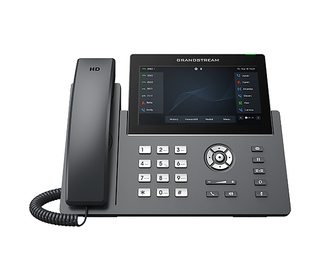 Grandstream Networks GRP2670 téléphone fixe Noir 12 lignes TFT Wifi