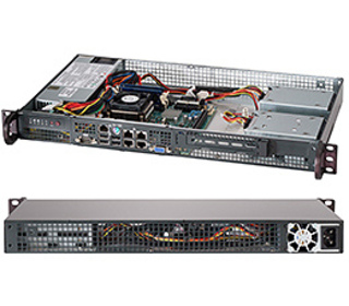 Supermicro CSE-505-203B serveur barebone Rack (1 U)