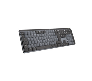 Logitech MX Mechanical clavier Bureau RF sans fil + Bluetooth QWERTY US International Graphite, Gris