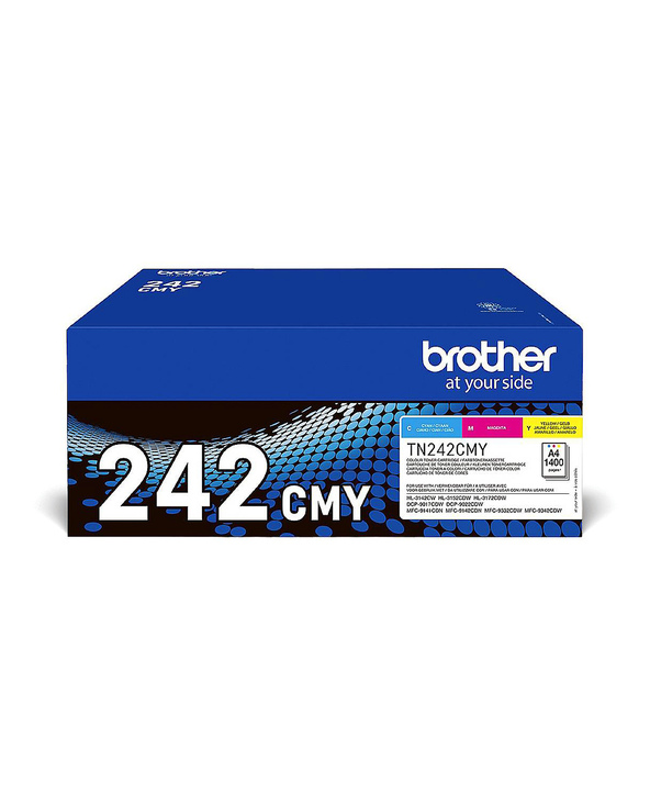 Brother TN-242CMY Cartouche de toner 1 pièce(s) Original Cyan, Magenta, Jaune