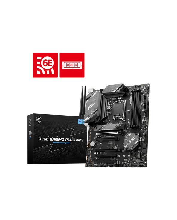 MSI B760 GAMING PLUS WIFI carte mère Intel B760 LGA 1700 ATX