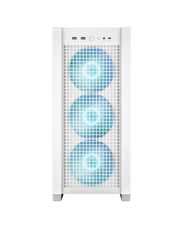 ASUS TUF Gaming GT302 ARGB Midi Tower Blanc