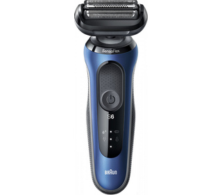 Braun Series 6 61-B7200CC Rasoir à grille Tondeuse Noir, Bleu