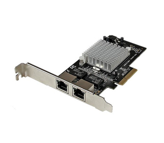 StarTech.com Carte Réseau PCI Express 2 Ports Gigabit Ethernet 10/100/1000 avec Chipset Intel i350