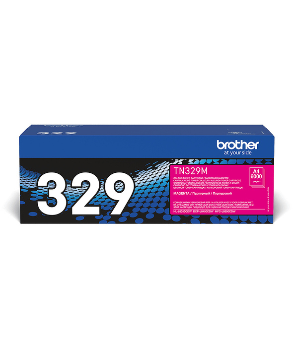 Brother TN-329M - Cartouche de toner originale – Magenta
