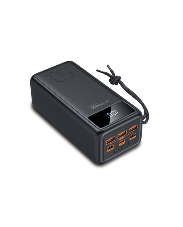 RealPower PB-56000 PD PRO Lithium Polymère (LiPo) 56000 mAh Noir