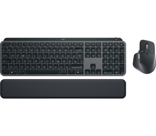 Logitech MX Keys S Combo clavier Souris incluse Bureau RF sans fil + Bluetooth QWERTZ Allemand Graphite