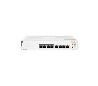 Aruba Instant On 1830 8G 4p Class4 PoE 65W Géré L2 Gigabit Ethernet (10/100/1000) Connexion Ethernet, supportant l'alimentation 