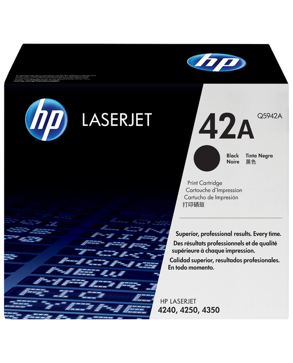 HP 42A toner LaserJet noir authentique