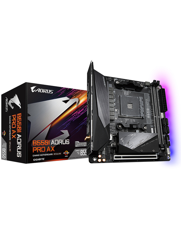 Gigabyte B550I AORUS PRO AX carte mère AMD B550 Emplacement AM4 mini ITX