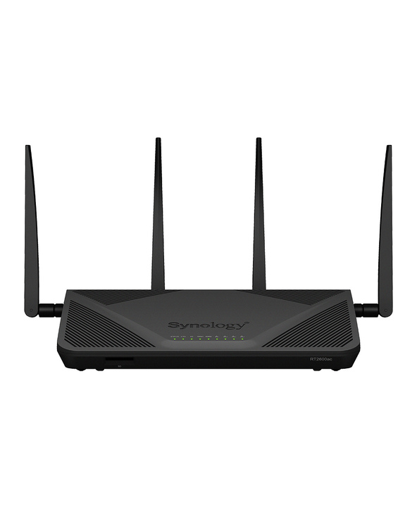 Synology RT2600AC routeur sans fil Gigabit Ethernet Bi-bande (2,4 GHz / 5 GHz) Noir