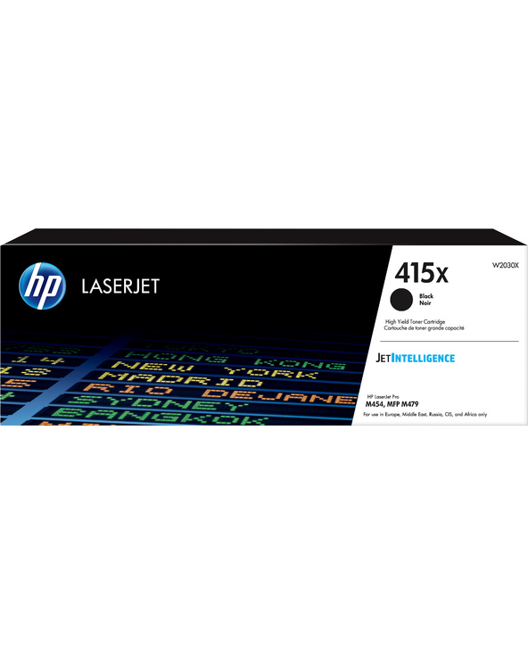HP 415X Toner noir LaserJet authentique grande capacité HP 415X Toner noir LaserJet authentique grande capacité