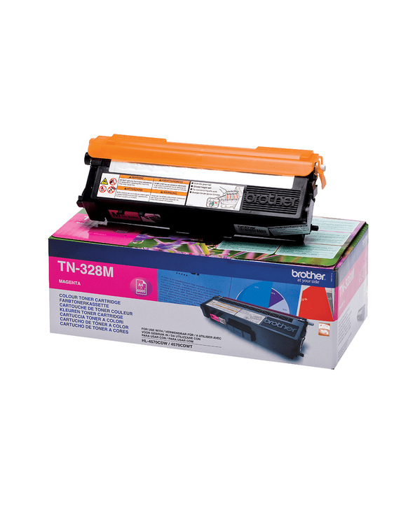 Brother TN-328M - Cartouche de toner originale – Magenta