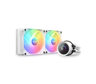 NZXT Kraken 240 RGB Processeur Refroidisseur de liquide tout-en-un 12 cm Blanc 1 pièce(s)