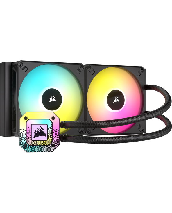 Corsair CW-9060069-WW système de refroidissement d’ordinateur Processeur Refroidisseur de liquide tout-en-un 14 cm Noir 1 pièce(