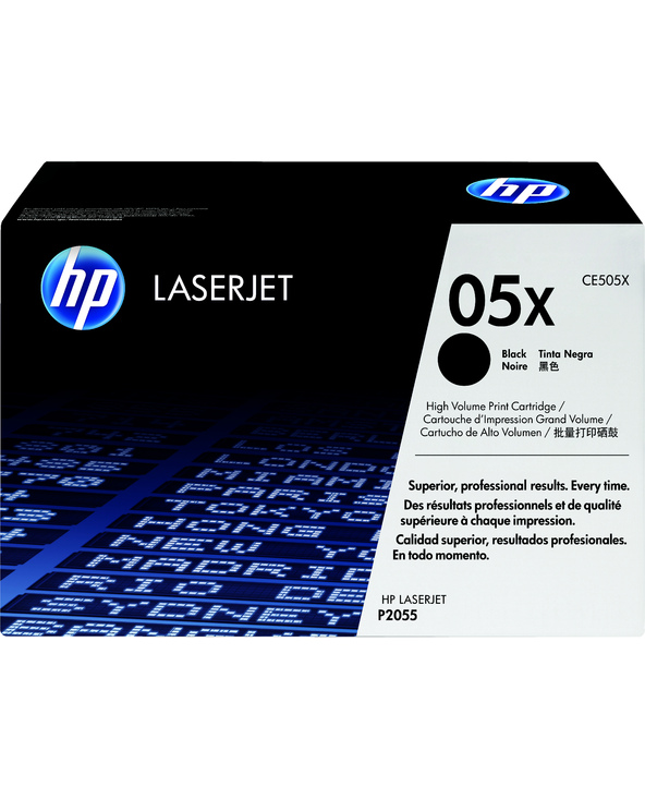 HP 05X toner LaserJet noir grande capacité authentique