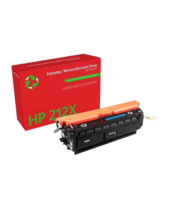 Everyday Toner Cyan  de Xerox compatible avec HP 212X (W2121X), Grande capacité