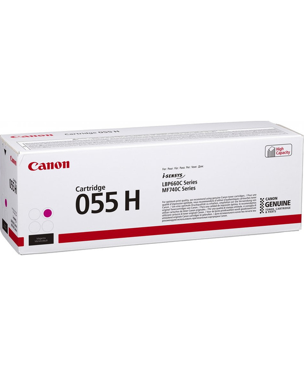 Canon 055H Cartouche de toner 1 pièce(s) Original Magenta