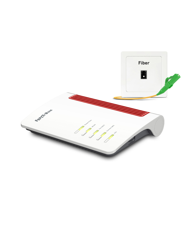 FRITZ!Box 5530 routeur sans fil Gigabit Ethernet Bi-bande (2,4 GHz / 5 GHz) Blanc