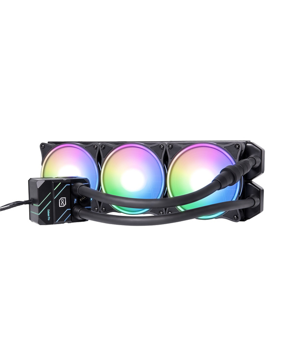 Alphacool Eisbaer Pro Aurora 360 Processeur Refroidisseur de liquide tout-en-un 12 cm Noir, Blanc 1 pièce(s)